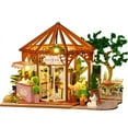thumbnail image 2 of Kits de casa de muñecas en miniatura para hacer mismo, tienda de flores, colección de manualidades 3D hechas a mano, decoración del hogar, kits de, 2 of 7