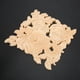 thumbnail image 4 of Aplique de madera de caucho aplique de talla de madera gabinete de puerta de decoración de gabinete para el hogar Octpeak Otros, 4 of 8
