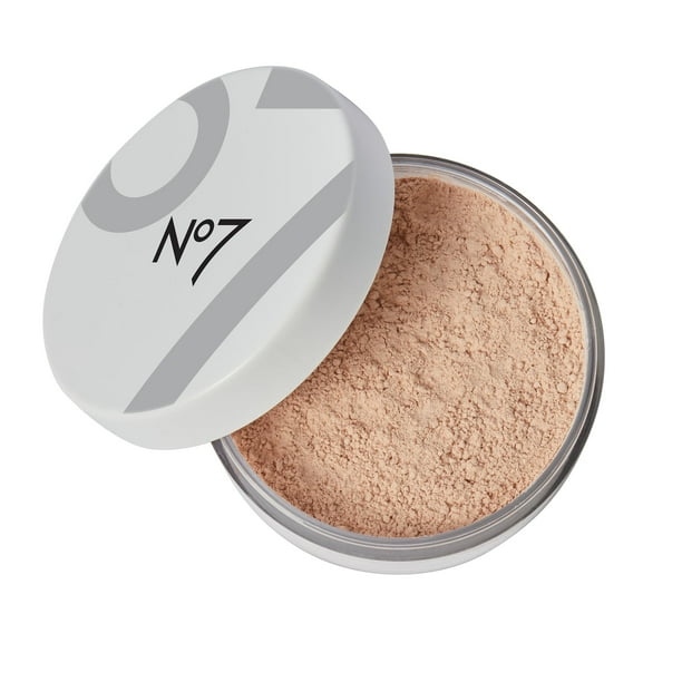 Polvo facial No7 Flawless Finish Fair Loose, 10 g
