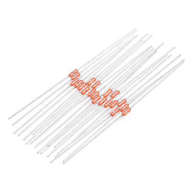 20PCS Termistores NTC Resistores MF58 3950B 30K Ohm Sensor de temperatura sellado en vidrio