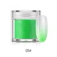 thumbnail image 1 of Nail Art Glitter Powder Bottled Manicure Pigment 10g(Grass Green), 1 of 1