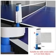 thumbnail image 2 of Borealiaes Ping Pong Net, Retractable Table Tennis Net/Replacement Set, Adjustable Net, Portable Travel Net, Indoor and Outdoor Accessories，, 2 of 2