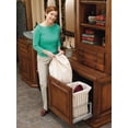 thumbnail image 2 of Rev-A-Shelf CH-241419-RM-217 Classic Closet 23-3/4"W Wire Frame Double Pull Out Laundry, 2 of 7