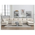 Modular Sectional Sofa, Convertible Sofa Couch with Storage, Sleeper