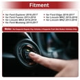 thumbnail image 3 of M3NA2C31243300 Keyless Entry Remote Key Fob for Ford Edge Explorer 2016-2017 for Ford Fusion 2013-2016 902MHz Replacement Car Control Key Kit DIY Tool 5 Buttons Black, 3 of 6