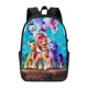 thumbnail image 4 of Mochila de viaje para portátil My Little Pony Light Flight, antirrobo con puerto de carga USB, mochila universitaria, gran capacidad para el trabajo, color negro, 17 pulgadas, 4 of 8