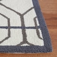 thumbnail image 4 of SAFAVIEH Four Seasons Tylar Geometric Runner Rug, Ivory/Black, 2'3" x 8', 4 of 7