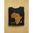thumbnail image 2 of An African Cave Painting Sweatshirt Men -Image by Shutterstock, Male XX-Large, 2 of 4