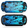 MightySkins PSVITA-Blue Skulls Skin for PS Vita PSVITA Playstation Vita Portable Wrap Sticker - Blue Skulls