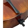 thumbnail image 6 of D’Luca Flamed Ebony Inlaid Professional Cello Outfit W/Padded Gig Bag, 3/4 Size, 6 of 7