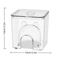 thumbnail image 2 of Cool Transparent Hamster With Ice Block For Indoor Small Pet Comfort And Relaxation, 2 of 4