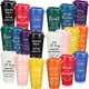 thumbnail image 1 of Paquete de 20 vasos de café reutilizables de plástico Skylety, 470 ml, multicolor, 1 of 7