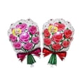 thumbnail image 2 of BRIGHTFUFU TE AMO Globo de papel de flores Romántico Ramo de rosas Globos de Mylar para el compromiso del día de San Valentín Decoración de la fiesta de bodas (Rojo), 2 of 2