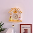 thumbnail image 4 of Cartoon KT Cat My Melody Cinnamoroll Household Decorative Wall Clock  House-shape Quartz Wall Clock Gift, 4 of 13