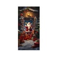 thumbnail image 2 of Sahpxhe Christmas Door Cover with Snowflower Pattern, Delicate Beautiful Christmas Front Door Cover for Christmas Decorations Or Party Decoration 79.2×36Inch Multicolor, 2 of 9