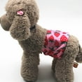 thumbnail image 3 of Joernso Doggie Diaper Washable Breathable Vibrant Color Male Dog Diapers Belly Bands for Dog, 3 of 8