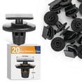 thumbnail image 1 of GOOACC 25pcs Rocker Panel Moulding Clips with Sealer Compatible with Nissan Infiniti 76882-EG01A Altima Juke M35 M45, 1 of 5