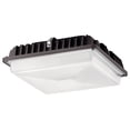 thumbnail image 2 of Kichler C-Series 54W 3000K LED 10.25" Outdoor Ceiling Light in Textured Architectural Bronze, 2 of 2