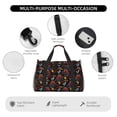 thumbnail image 4 of Balery Monster Truck Bolsa de Gimnasio para Mujeres, Bolsa de Viaje con Bolsillo Húmedo, Bolsa de Fin de Semana para Mujeres, Bolsa de Viaje Resistente al Agua, 4 of 7