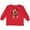 Red, variant on Border Terrier Boys or Girls Long Sleeve Toddler T-Shirt