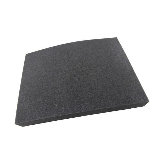 relayinert Emballage DIY Feuille de Mousse Éponge Antichoc pour Emballage Protecteur Transport 50x50x2cm Noir 50x50x5cm
