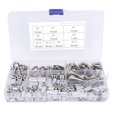 thumbnail image 1 of 225pcs M1.2 M1.5 M2 M2.5 M3 M4 M5 Crimping Loop Sleeve M2 M3 Wire Rope Thimble, 1 of 13