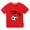 Red, variant on Xudanell Boys Soccer Shirt Cartoon Football Printed Short Sleeved Shirt Kids Sports Tshirt