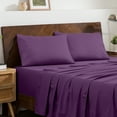 thumbnail image 3 of Bare Home Pillowcase Set - Envelope Closure - Premium 1800 Collection - Double Brushed - Ultra Soft - King Size 20x40, Plum, 2 Count, 3 of 8