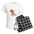 thumbnail image 4 of CafePress - Oh Snap Gingerbread Cookie Women's Light Pajamas - Women's Short Sleeve Print T-Shirt and Pants Light Cotton Pajama Set, 4 of 7