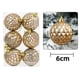 thumbnail image 1 of Adornos de Halloween, bola navideña colgante, colgante decorativo irrompible para árbol de Navidad, bolas de Navidad de 60 mm, juego de 6 unidades., 1 of 3