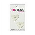 thumbnail image 2 of Wrights Iron-On Appliques 4/Pkg-White Hearts, Pk 3, Wrights, 2 of 2