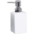 thumbnail image 2 of Ceramic Soap Dispenser with Rust Proof Pump,320ml Refill Hand Liquid Soap Pump Dispenser for Bathroom Kitchen(White), 2 of 4