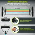 thumbnail image 3 of ProsourceFit Tube Resistance Bands Set w/ Attached Handles for Fitness, 3 of 8