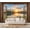Color 2, variant on Peel and Stick Wall Mural Sunlit View Fake Window Large Self Adhesive Wallpaper Vinyl Accent Removable Modern Wall Decor for Bedroom Living Room 69" x 96"