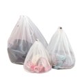 thumbnail image 4 of Youkk Drawstring Closure Mesh Laundry Bags Underwear Clothes Socks Machine Washing Bag white 45x55cm, 4 of 6