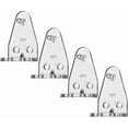 thumbnail image 1 of 4 Uds soporte de sujeción Clips de sujeción de riel inferior de plástico transparente para Mini persianas de 1 pulgada, 1 of 5