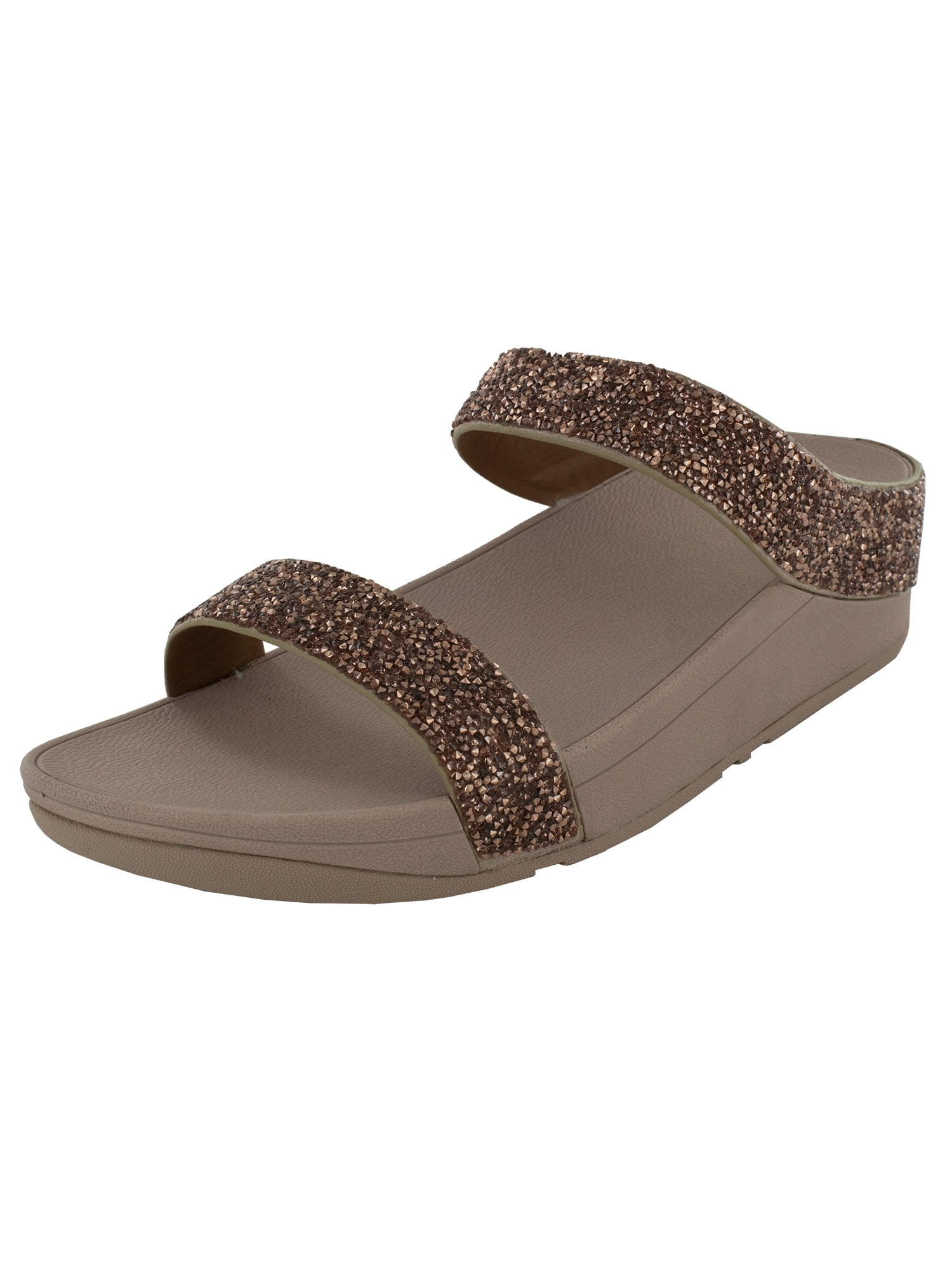 Fitflop Womens Fino Quartz Slide Shoes, Nude, US 7.5 - Walmart.com