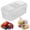 Clear, variant on 1Pc Food Storage Container Food Storage Container For Office,Plastic Clear