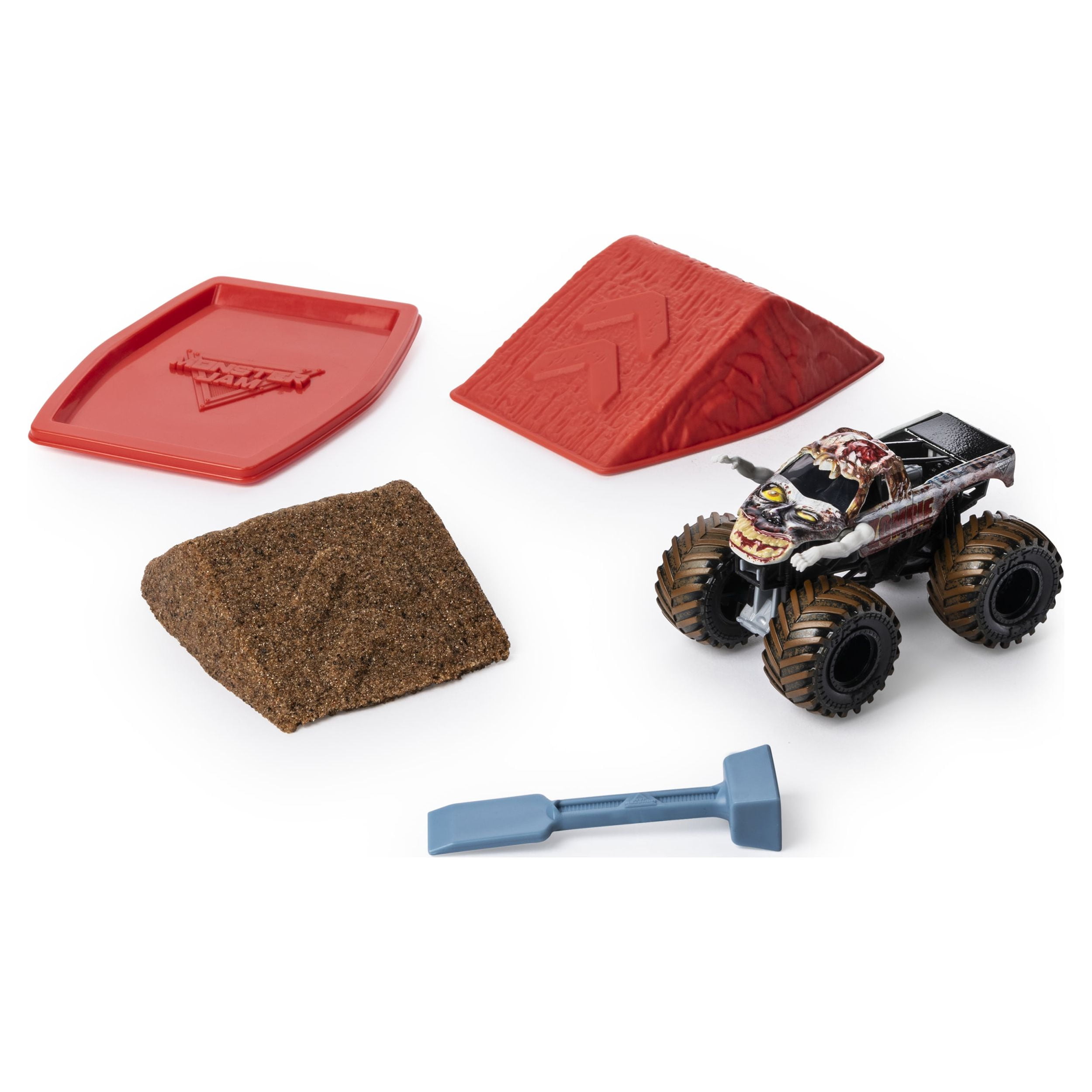 Monster Jam, Zombie Monster Dirt Starter Set, Featuring 8oz of