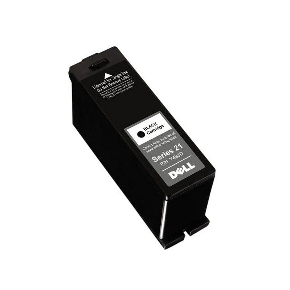 Dell 21 Ink Series U313R Single Use Standard Yield Black Cartridge for V313/ V313w/ V515w