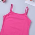 thumbnail image 5 of iEFiEL Girls Adjustable Shoulder Ballet Dance Gymnastics Leotard with Chiffon Wrap Skirt Rose 3-4, 5 of 7