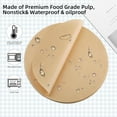 thumbnail image 3 of XD4-12 Inch Parchment Paper Rounds, 100PCS Non Stick Parchment Paper for Baking, Unbleached Parchment Paper Baking Sheets Round, Pre-cut Round Parchment Paper for Cake Pan, Pizza,*04, 3 of 7