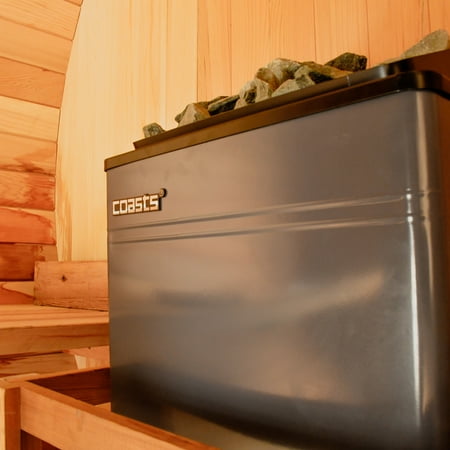 COASTS AM45MID4 Sauna Heater 4.5KW 240V with CON 4 Outer Digital Controller for Spa Sauna Room