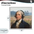 thumbnail image 4 of Stupell Industries Victorian Classical Gentleman with Headset White Framed Giclee Art, 12 x 12, by CAD Designs, 4 of 8