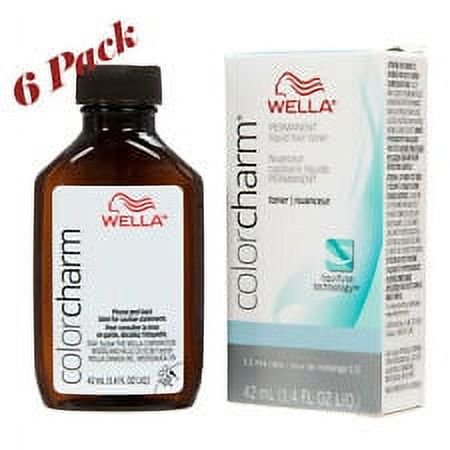 WELLA COLOR CHARM, HAIR COLOR - T14 Silver Lady 6-Pack