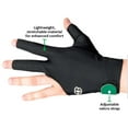 thumbnail image 5 of McDermott Billiard Pool Cue Glove - for Left Hand (Right-Handed Player), X-Large, Black, 5 of 8