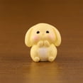 thumbnail image 2 of Resin Rabbit Figurine Miniature Ornament Rabbit Resin Ornaments for Christmas Celebrations Home Decoration, 2 of 6