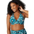thumbnail image 1 of Gorgeous - Top de Bikini Julep Rose Floral para Mujer (Verde), 1 of 4