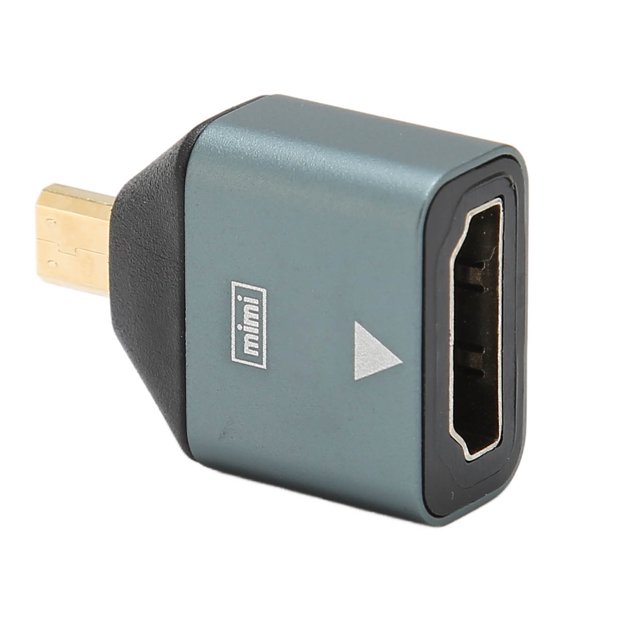 Adaptador HD a Micro HD Convertidor Micro HD a HD compatible con 4K Aleación de aluminio para Ethernet ANGGREK Otros