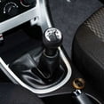 thumbnail image 5 of Perilla de cambio manual de 5 velocidades para Peugeot 106 107 205 207 306 307 308 405 406 407 607 / CITROEN C2 C3 C4 Picasso - Negro y plateado RUIOIU, 5 of 5